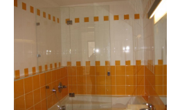 Sprchové kouty jsou moderní a mají příjemný design