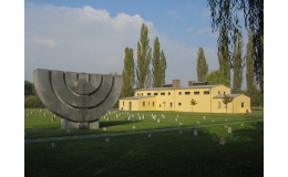 židovský hřbitov s přilehlým krematoriem