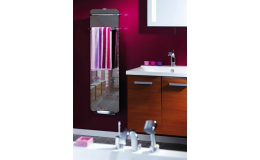 Kúpeľňové panely Campaver s ventiláciou a akumuláciou tepla zo skla, ČR