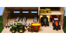 Kids Globe Farming - dětské stavebnice, zemědělské farmy, přístřešky a garáže