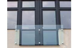 Facade glass, glass railings, panes - glass for exterior applications of the Czech Republic
