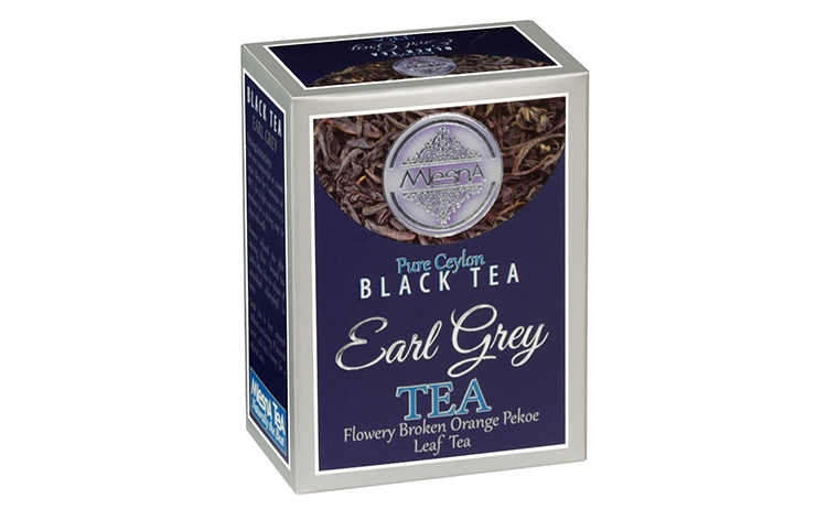 Černý sypaný čaj Earl Grey