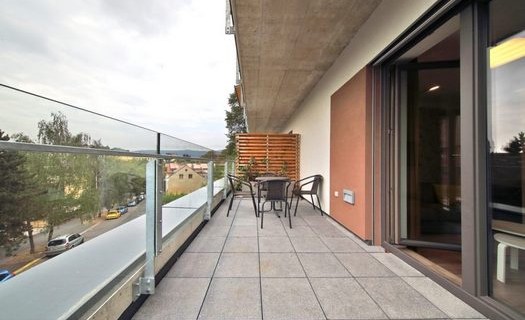Apartmány s prostornou terasou nebo balkónem