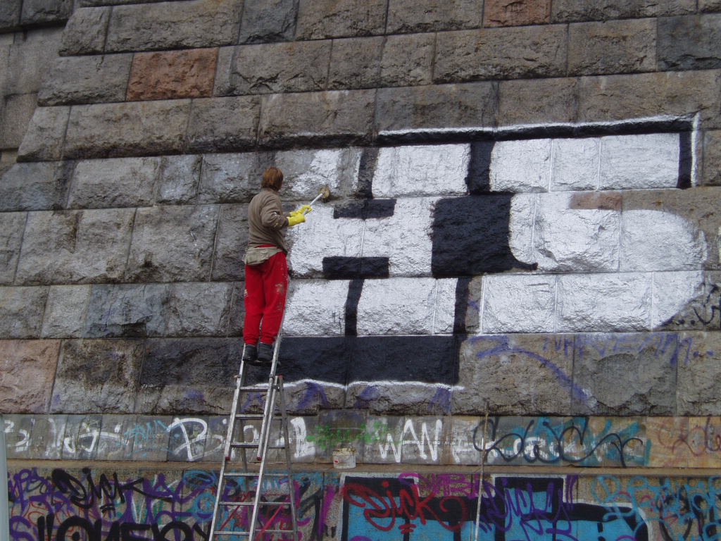 Odstranění graffiti, antigraffiti nátěry