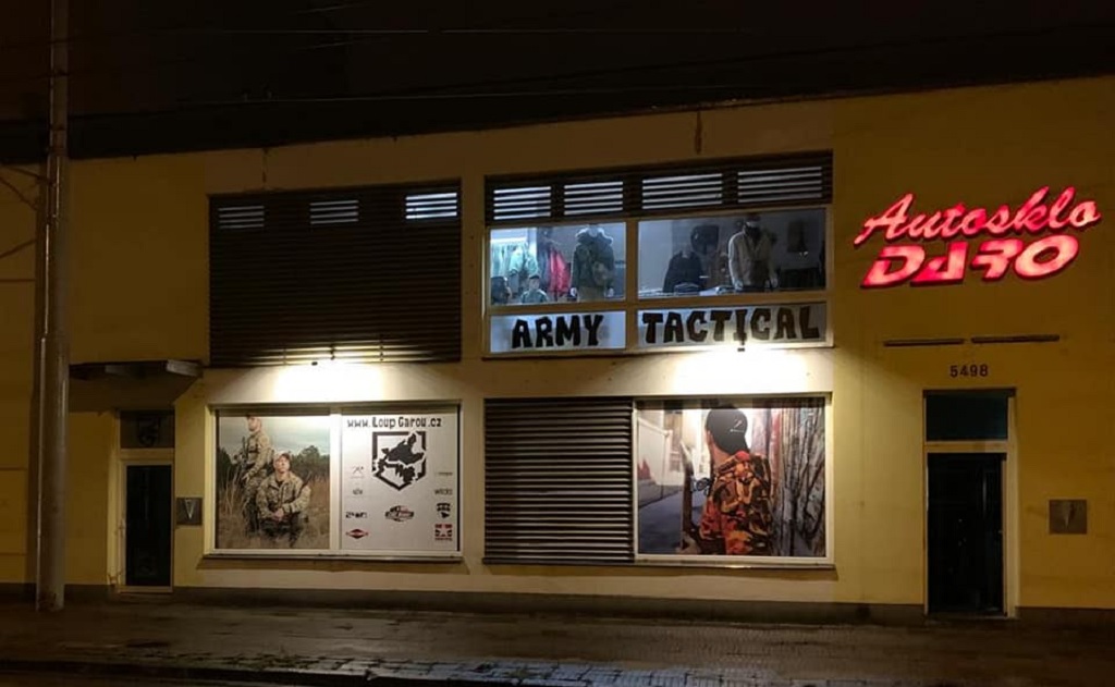 LOUP GAROU s.r.o. Armadni obleceni - army shop Zlin