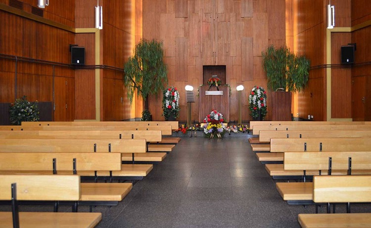 Civilní pohřby ve smutečních síní v okolí Ostravy