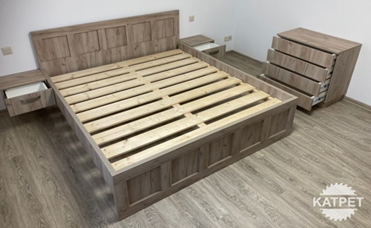 Jednolůžkové a dvoulůžkové postele, výroba nábytku do ložnice Olomouc