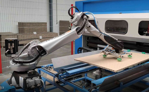 Robotická paletizace a výroba technologických celků
