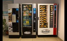 prodejní automaty na bagety a cukrovinky