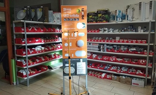 Prodej elektroinstalačního materiálu Opava