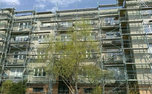Zateplení fasád na bytových domech Prostějov