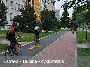 Výstavba cyklostezek - Moravskoslezský kraj