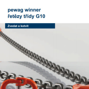 Ocelové řetězy Pewag winner pro průmysl