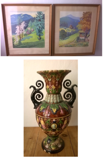 Výkup starožitných předmětů - vázy, obrazy, sošky