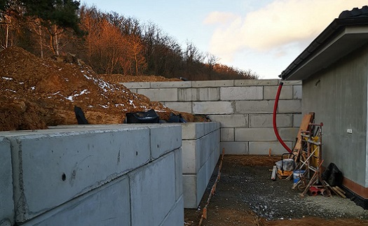 Betonové bloky pro stavebnictví