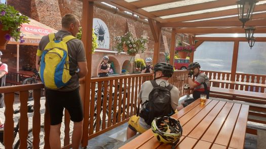 Ubytování pro cyklisty ve Valticích na jižní Moravě