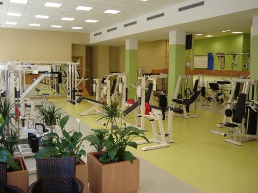 Fitness sál HEALTH PARK Opava