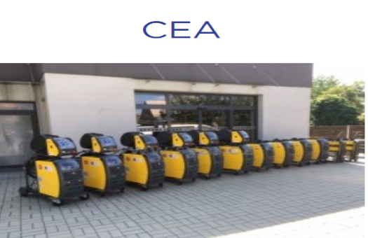 Svářecí stroje CEA pro obloukové a odporové svařování