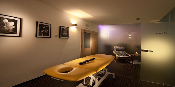 Profesionální masáže ve wellness zóně hotelu