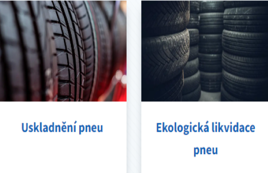 Sběr starých pneumatik a jejich ekologická likvidace
