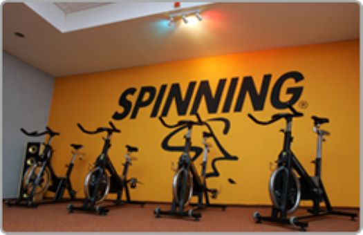 Spinning ve sportovním centru SBA v Ostravě
