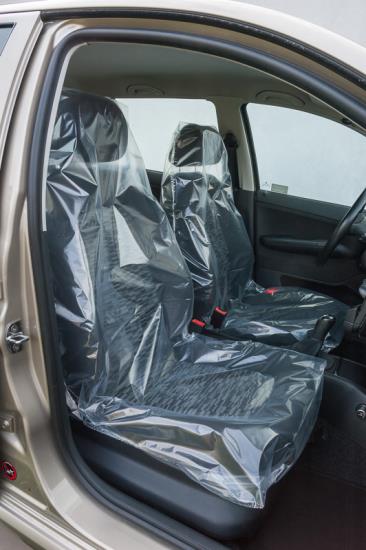 Ochranné LDPE povlaky na sedadla automobilů