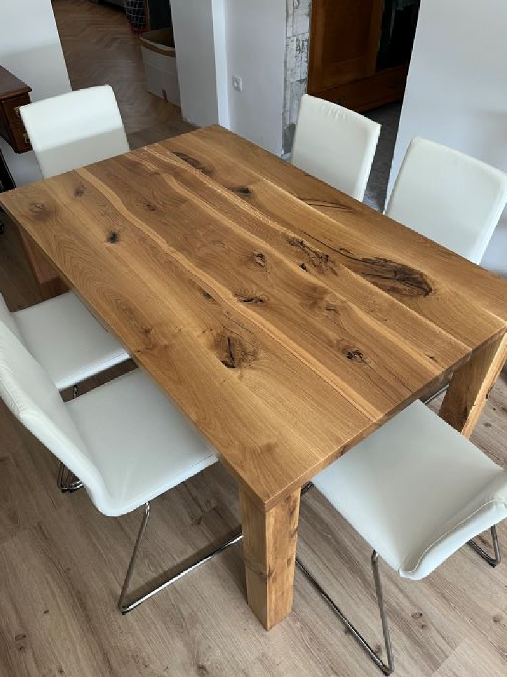 Dřevěné stolové a kuchyňské pracovní desky - zakázková výroba
