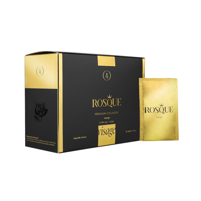 ROSQUE Premium hydrolyzovaný kolagen 8000 mg pro lepší pleť, vlasy, nehty