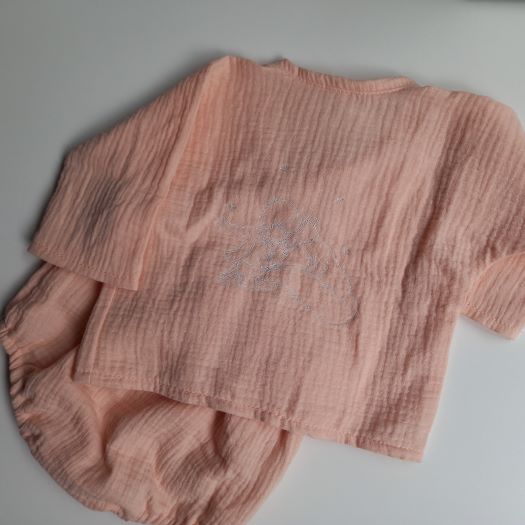 Dětský kabátek střih kimono, kalhotky na gumu Foxeli collection