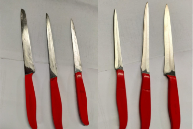 Broušení kuchyňských a hoblovacích nožů
