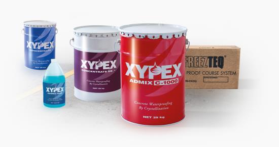 Výhradní distributor hydroizolačních materiálů XYPEX a Freezteq
