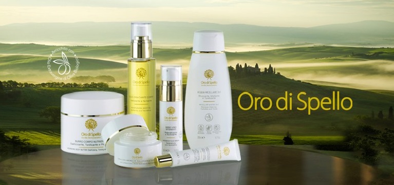 Přírodní kosmetické přípravky Oro di Spello