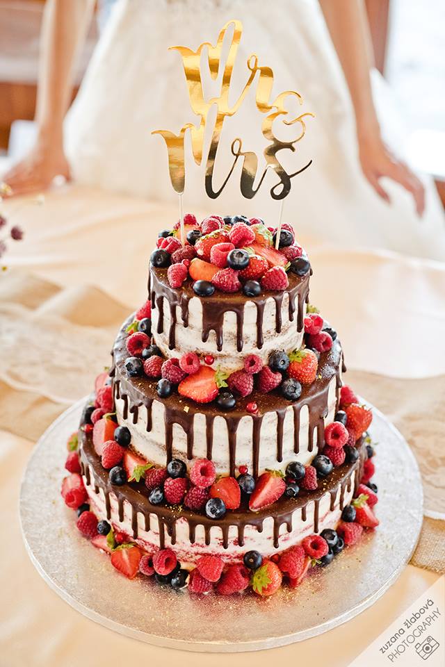 Svatební dorty na zakázku, online objednávka
