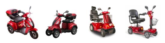 Elektrické invalidní vozíky, skútry pro seniory – prodej, servis