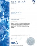 ELMONT GROUP, a.s., Brno vlastní certifikát ČSN EN ISO 9001:2008
