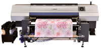 Velkoplošná textilní tiskárna Mimaki pro potisk elastických materiálů