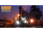 Výroba horkých obalovaných asfaltových směsí Obalovna Ostrava