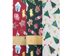 Vánoční textilie, dekorační látky, ubrusy, utěrky, chňapky a stuhy