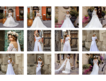 Zakázkové šití svatebních a společenských šatů, pánských obleků v kroměřížském salonu