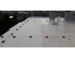 Izolace, opravy plochých střech hydroizolačními fóliemi nebo asfaltovými pásy