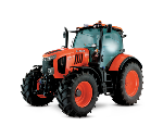 Zemědělské traktory Kubota a připojená závěsná technika