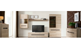 Nábytkové sestavy do obývacích pokojů dodává firma KAFKA & ŠUBA