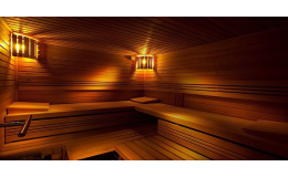 Odpočinek ve wellness se saunou, vířivkou, parní lázní