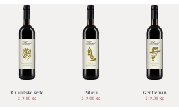 Internetový prodej lahodných bílých vín Hradil