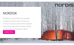 VO, MO, e-shop, servis outdoorového vybavení NORDISK