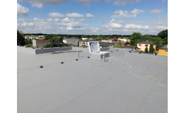 Izolace plochých střech PVC fólií, OCB fólií