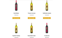 Jakostní a moravská zemská vína v e-shopu