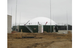 Izolační práce proti úniku metanu v bioplynové stanici