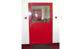 Protipožární ocelové dveře jednokřídlové interiérové