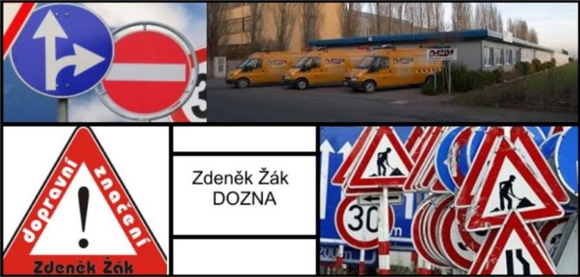 Značky všeho druhu, to je dopravní značení od firmy Zdeněk Žák - DOZNA